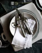Image 2 of 2: Vietri Lastra Salad Plate, Light Gray