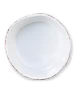 Image 3 of 3: Vietri Melamine Lastra Condiment Bowl, White