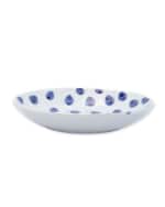 Image 1 of 2: Vietri Santorini Dot Condiment Bowl