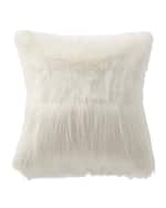 Image 2 of 3: Highline Esme Faux-Fur Decorative Pillow