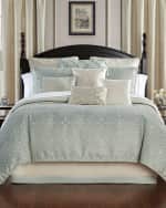 Image 1 of 4: Waterford Daphne Reversible 4-Piece King Comforter Set