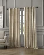 Image 1 of 3: Waterford Renly Back Tab Curtain Panel, 96"
