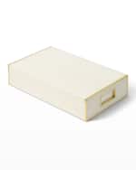 Image 2 of 2: AERIN Shagreen Oversized Match Box with Striker