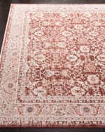 Image 3 of 3: Lauren Ralph Lauren Warwick Red Power-Loomed Rug, 2' x 8'