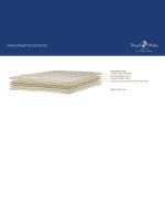 Image 2 of 2: Royal-Pedic DREAM SPRING PILLOWTOP PAD