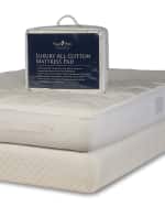 Image 2 of 3: Royal-Pedic LUXURY ALL COTTON MATTRESS PAD