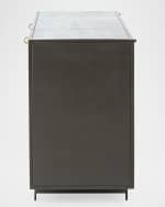 Image 4 of 5: Four Hands Brass Patina Console