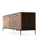 Image 4 of 5: Four Hands Natural Yuka Entertainment Console