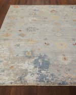 Image 1 of 3: Deleese Hand-Knotted Runner, 3' x 10'