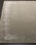 Image 3 of 3: Ralph Lauren Home Dufrene Sterling Hand-Knotted Rug, 6' x 9'