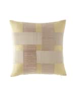 Image 1 of 3: Sweet Dreams Patina Silk Lattice Pillow