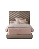 Image 1 of 4: Haute House Velluto King Platform Bed