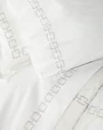 Image 1 of 3: Matouk Cadiz Queen Sheet Set