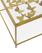 Image 3 of 5: Neiman Marcus Butterfly Coffee Table