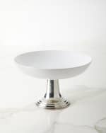 Image 1 of 2: Neiman Marcus Ceramic Pewter Bowl