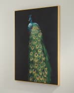 Image 3 of 3: "Peacock" Giclee Canvas Art