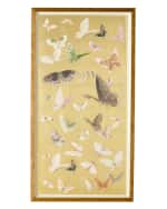 Image 1 of 4: Wendover Art Group "Gilded Butterfly Flight I" Giclee Art