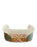 Image 5 of 5: Haute House Dorina Peacock Pet Bed
