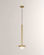 Image 1 of 2: Visual Comfort Studio 1 - Light Long Pendant Nodes By Kelly Wearstler