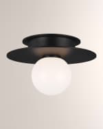 Image 1 of 2: Visual Comfort Studio 1 - Light Small Flush Mount Nodes By Kelly Wearstler