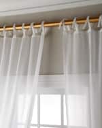 Image 1 of 2: Sweet Dreams Carolina Sheer Tie Top Curtain Panel, 108"
