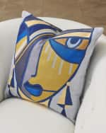 Image 1 of 3: Global Views Maya Pillow