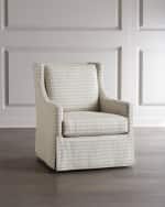 Image 1 of 2: Massoud Sherlock Swivel Chair