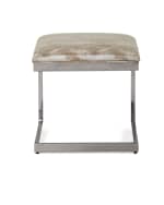 Image 2 of 4: Massoud Lyndon Leather Ottoman