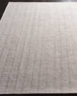Image 2 of 2: Lauren Ralph Lauren Miles Silver Stripe Flat Weave Runner, 2.6' x 8'