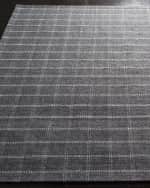 Image 2 of 2: Lauren Ralph Lauren Tamworth Check Hand-Woven Rug, 3' x 8'