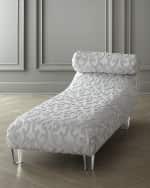 Image 2 of 6: Haute House Alix Chaise Lounge
