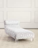 Image 1 of 6: Haute House Alix Chaise Lounge