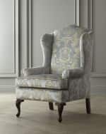 Image 2 of 6: Haute House Priscilla Wing Chair