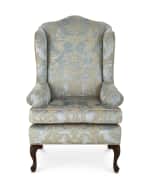 Image 1 of 6: Haute House Priscilla Wing Chair