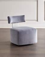 Image 1 of 3: Bernhardt Ella Modern Swivel Chair