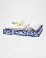 Image 2 of 3: LADORADA Blue Almendro Bath Tray
