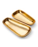 Image 4 of 4: AERIN Valerio Large Footed Bowl