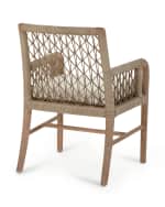 Image 5 of 6: Palecek Montecito Outdoor Arm Chair