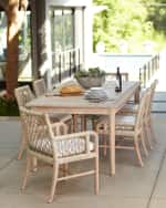 Image 1 of 4: Palecek Montecito Outdoor Dining Table