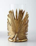 Image 1 of 4: Jamie Young Palm Leaf Candleholder