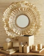 Image 2 of 4: Pigeon and Poodle Ghent Natural Bagor Grass Brush Holder