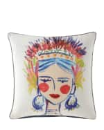 Image 1 of 5: Global Views Abba Decorative Pillow