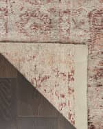 Image 2 of 4: Nourison Carroll Hand-Knotted Rug, 2' x 8'