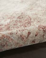 Image 4 of 4: Nourison Carroll Hand-Knotted Rug, 2' x 8'