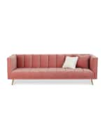 Image 1 of 5: Haute House Luna Sofa, 100"