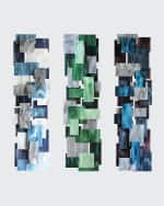 Image 1 of 2: Karo Studios Triptych Wall Sculpture