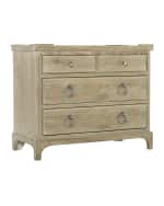 Image 2 of 6: Bernhardt Rustic Patina Gallery Framed Bachelor's Chest