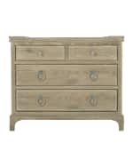 Image 3 of 6: Bernhardt Rustic Patina Gallery Framed Bachelor's Chest
