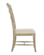 Image 4 of 4: Bernhardt Rustic Patina Ladderback Side Chair