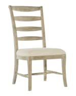 Image 1 of 4: Bernhardt Rustic Patina Ladderback Side Chair